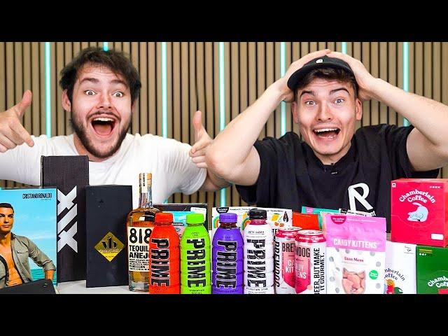 Will And James Try Celebrity Products