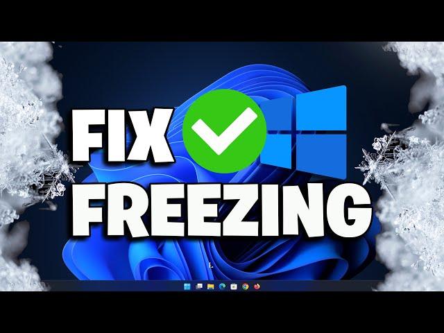 Window 11/10 Keeps FREEZING & LAGGING Randomly FIX - NEW 2025 ️️