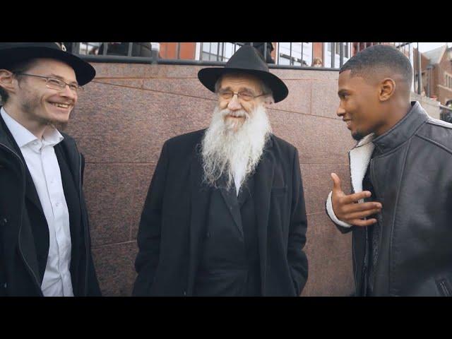 Black Man SHOCKS Orthodox Jews by speaking Russian Yiddish