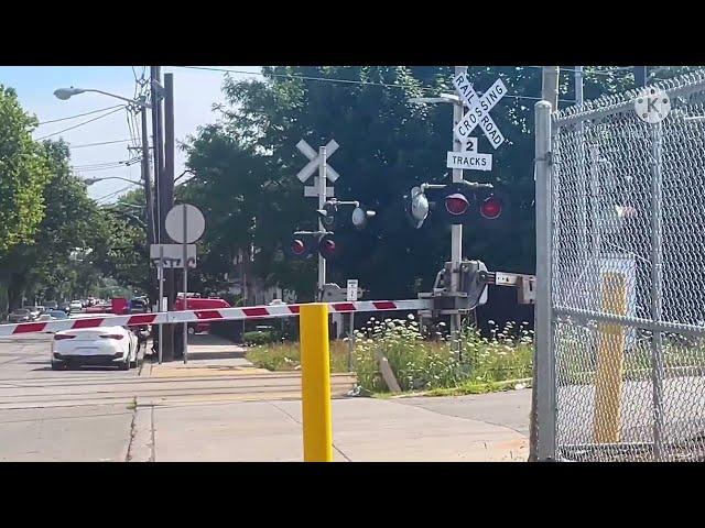 Railroad Crossing at Pacific Ave.