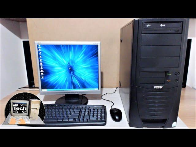 VERO PC GA-8I945PL-G PENTIUM D 830 GeForce 7300 LE Start Windows XP in the Year 2024 - Short Video