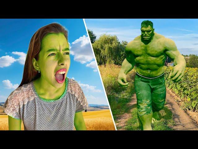 Hulk Transformation In Real Life !