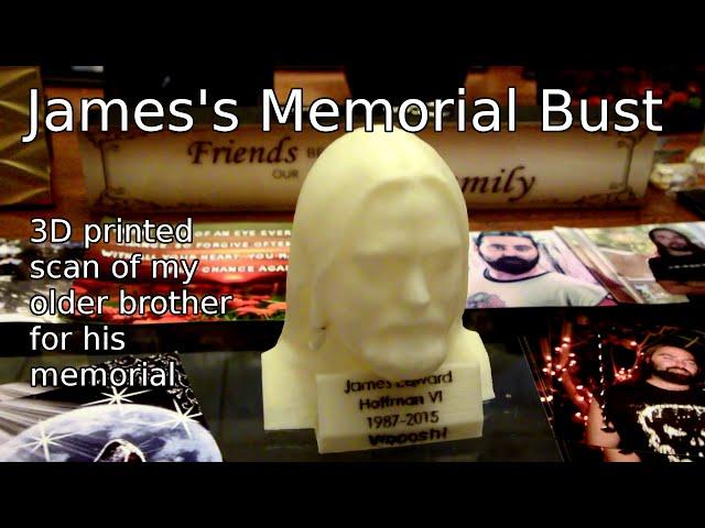 Using 3D Printing and Scanning to Save Memories - James' Memorial