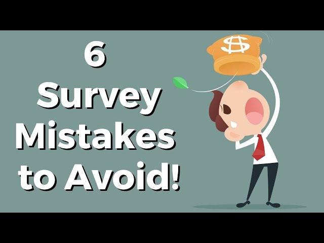 Why You Might NOT Get Paid From Survey Sites (6 Mistakes to Avoid)