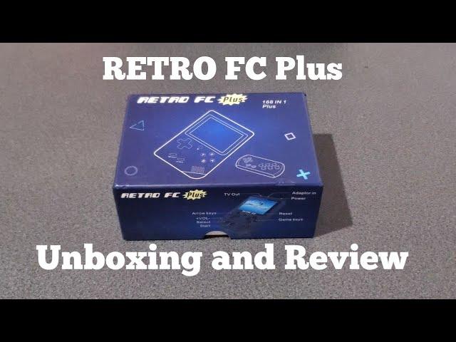 RETRO FC Plus 168 in 1 Unboxing and Review - RetroGamer Reviews