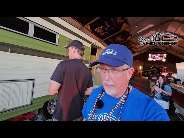 Barrett-Jackson Classic Car Auction Staging Lane Excitement