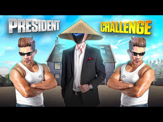 When M1NX became President️Mr.President Challenge in Free Fire | Funny Gameplay 