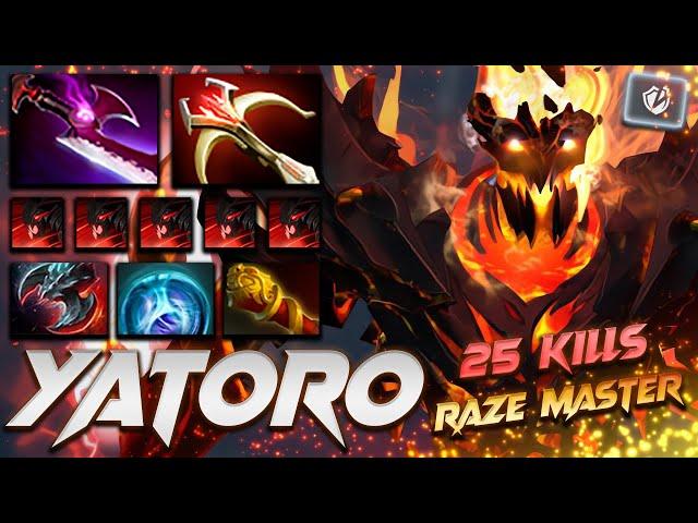 Yatoro Shadow Fiend - RAZE LORD - Dota 2 Pro Gameplay [Watch & Learn]