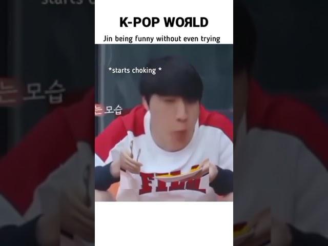 Jin being funny without even trying 