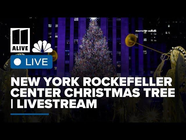 LIVE STREAM: Rockefeller Christmas tree in New York City