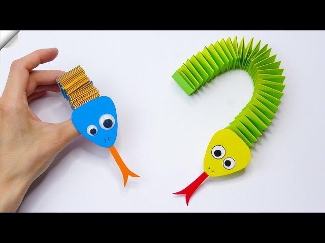 Amazing Paper Snake - Moving paper toys