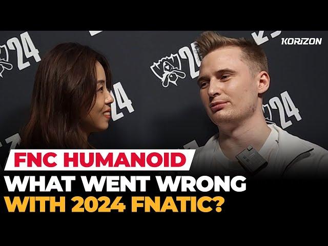 Humanoid on 2024 Fnatic's issues "Scrims were going well" | Ashley Kang