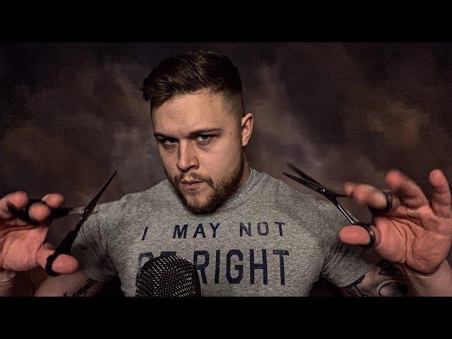 ASMR The Most Tingly Super Fast Haircut EVER - 60fps