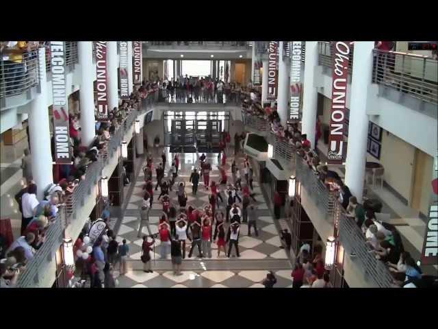 Hd flashmob centre commercial usa