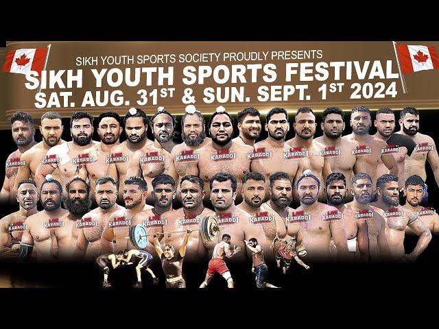 LIVE - Surrey Sports Festival 2024 - Canada Kabaddi