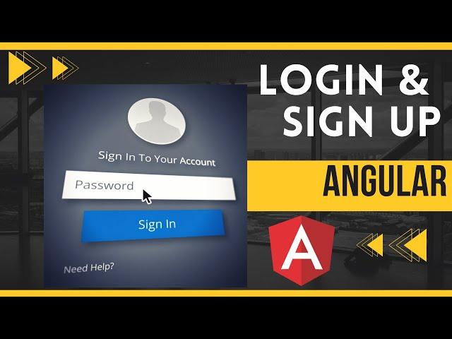 Angular Login and Signup Page | Local-Storage | angular tutorial | angular tutorial for beginners