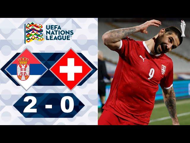 Serbie vs Suisse 2-0 Résumé | Ligue des Nations de l'UEFA 2024