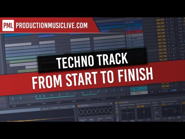 Techno from Start to Finish - Ableton Live and Massive Tutorial - Free Samples