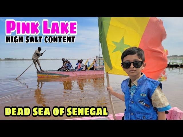 Pink Lake in AFRICA Senegal Dakar | African Tourism Senegalese Pink Lake | Lake Retba | Lac Rose