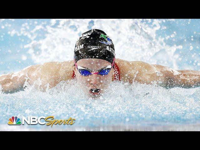 Regan Smith, world's best backstroker, crushes 100m butterfly at TYR Pro Swim Series | NBC Sports