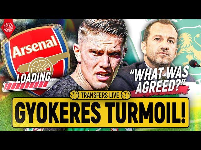 Gyokeres Twist?! Sporting President Speaks Out | Transfers LIVE