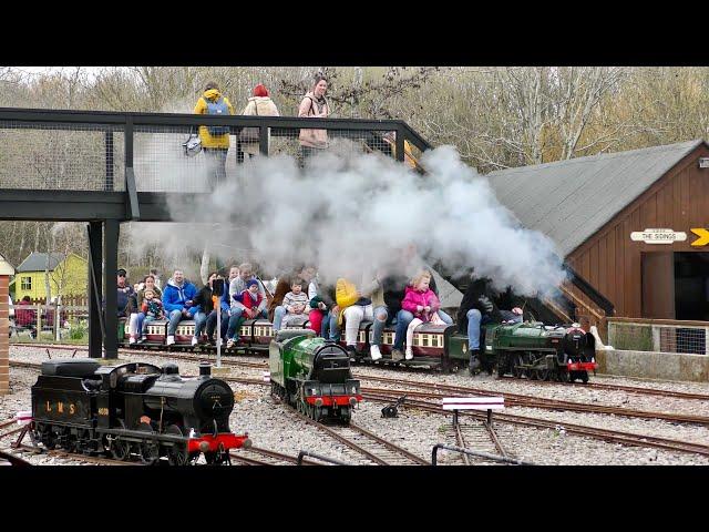 Eastbourne Miniature Steam Railway - Easter Sunday 2023