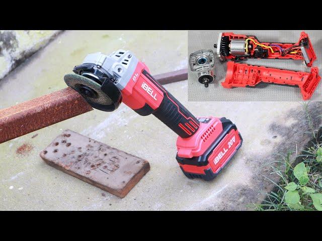 Unboxing & Testing IBELL BA20-25 20V 8500RPM Professional Cordless Angle Grinder