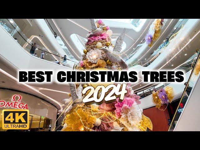 [4K] 2024 Best CHRISTMAS TREE Displays and Decorations in Metro Manila!