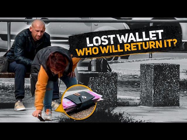 I drop my wallet full of money in Ukraine. Who will return? Kind homeless... MrBeats HoomanTV