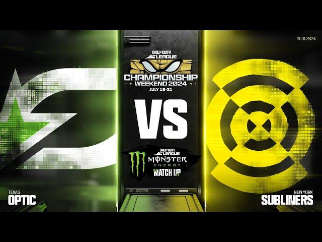 @OpTicTexas vs @C9COD | CDL Champs Monster Matchup | Grand Finals