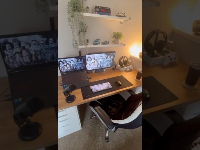 The best desk on the market #setup #computer #desksetup