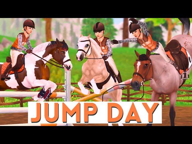 Jumping ALL of My Horses! (I fell off) ~ Star Stable Realistic Roleplay