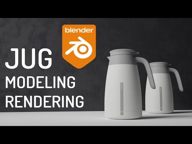 How to make jug in blender tutorial for beginners 2021