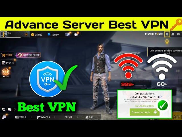 BEST VPN FOR FREE FIRE ADVANCE SERVER | NEW ERROR Download failed Retry PROBLEM SOLVE | BEST VPN FF