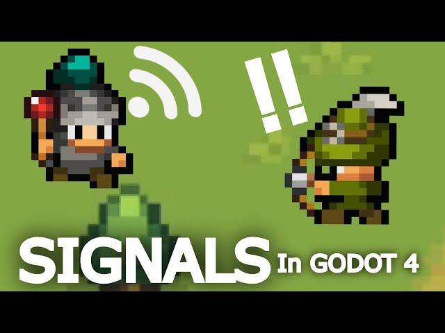 How to Use SIGNALS Correctly in Godot 4 (everything to know)