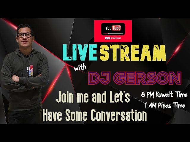 Livestream with DJ Gerson