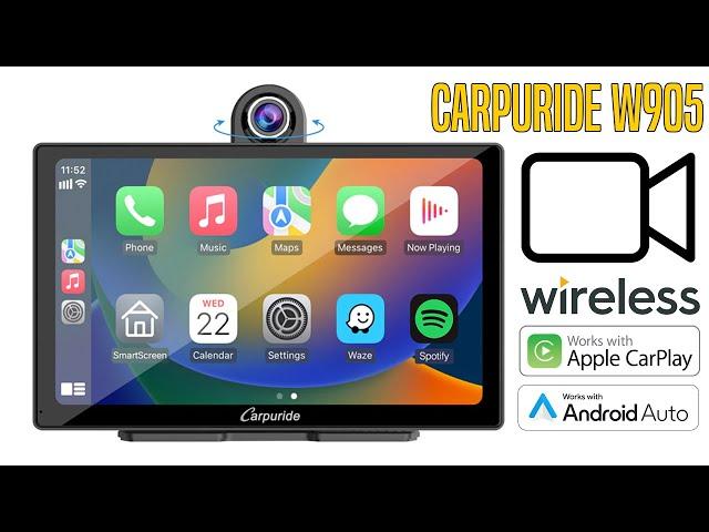 Wireless Carplay, Android Auto and Dashcam... but it's $230 | Carpuride W905