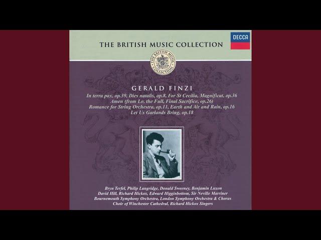 Finzi: Let Us Garlands Bring, Op. 18: Come Away, Come Away, Death