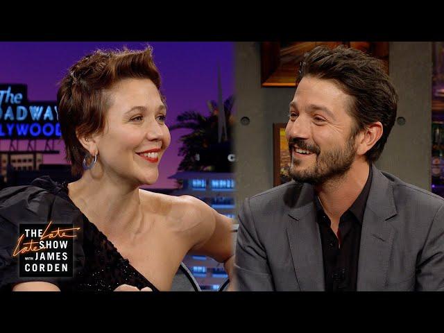 Maggie Gyllenhaal Doesn't Remember Diego Luna's Kiss