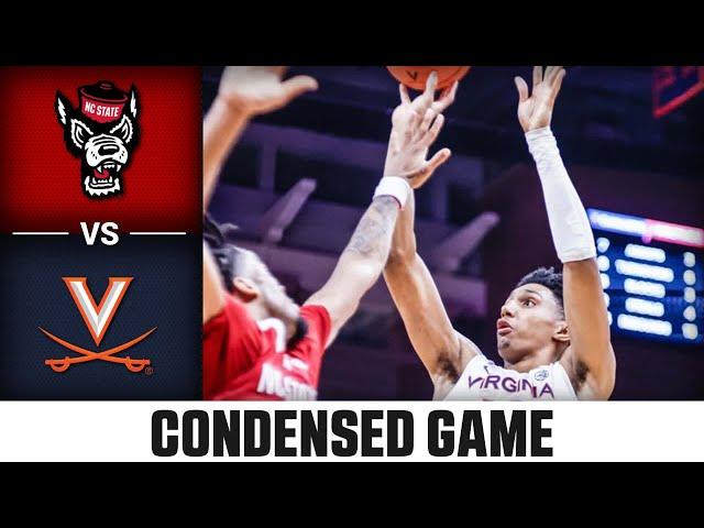 NC State vs. Virginia Condensed Game | 2023-24 ACC Men’s Basketball