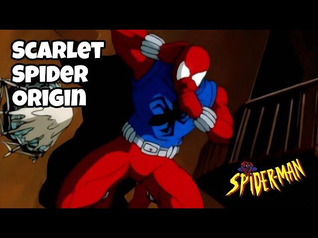 Scarlet Spider & Spider Carnage Origin Story | Spider-Man: The Animated Series (HD)