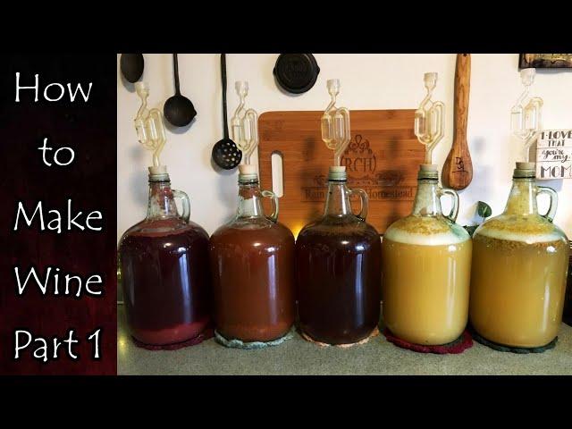 Wine Making: Part 1