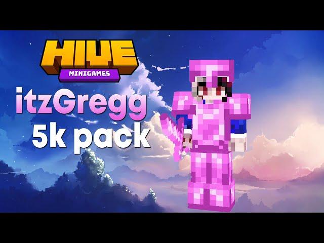 Using itzGregg 5k Texture Pack to Destroy in Hive Skywars