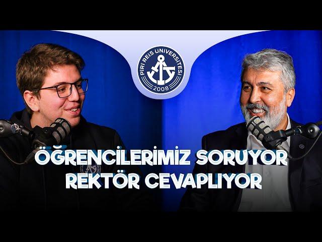 Rektör Cevaplıyor Podcast Programı | 1. Bölüm