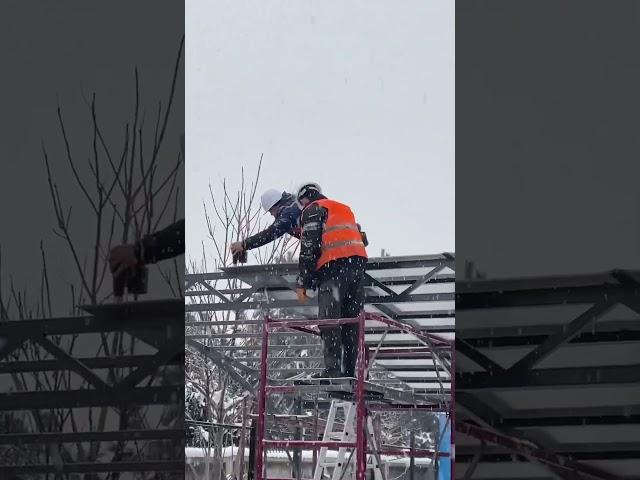 Алаш Ұсталары Навес. Ангары. #рек #строительство #поликарбонат #бизнес #қазақстан #хит #қазақша