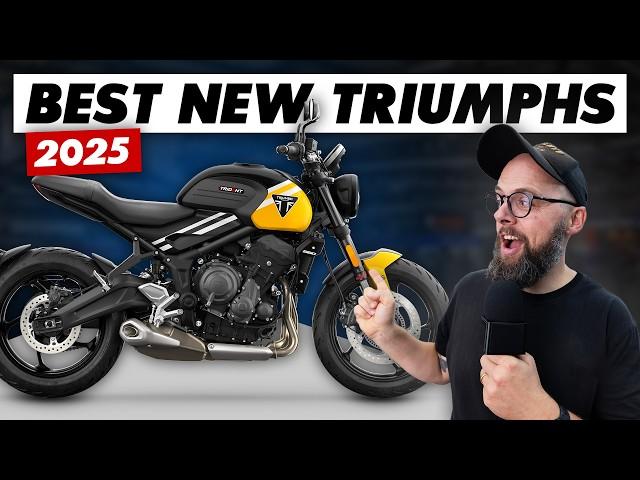 The Best New & Updated Triumph Motorcycles For 2025!