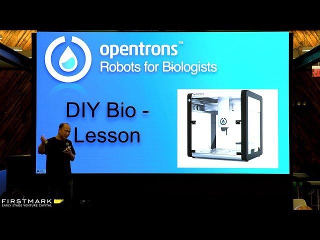 A Robot for Biologists // Chiu Chau, OpenTrons (FirstMark's Hardwired NYC)