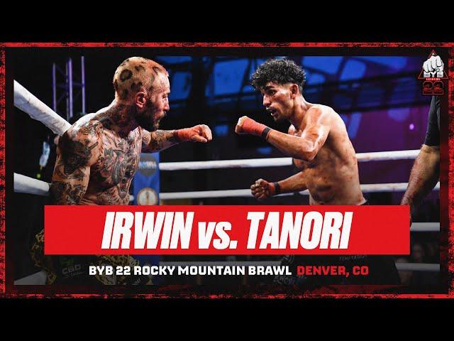 Bare Knuckle Fight of the Year 2023? Mark "The Shark" Irwin v. Julio Tanori for BYB Lightweight Belt