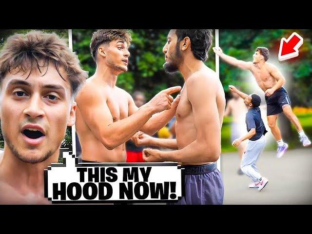 I SQUARED UP WITH THE BEST 1V1 PLAYER IN THE HOOD!!! IT GOT PHYSICAL!