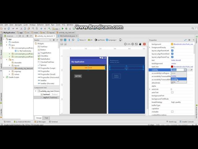 Android Studio Object Properties